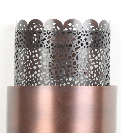 Mullan Antique Copper Metal Wall Light - Stello Light Studio