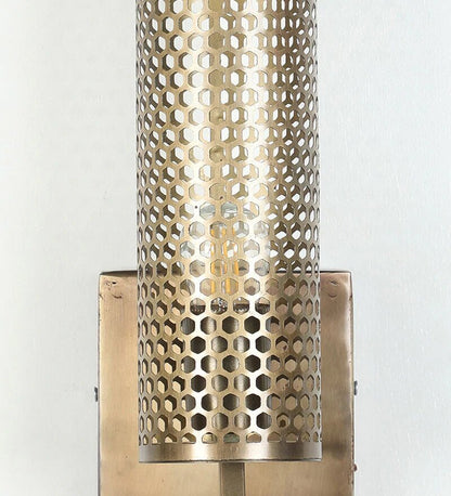 Mullan Antique Brass Metal Wall Light - Stello Light Studio