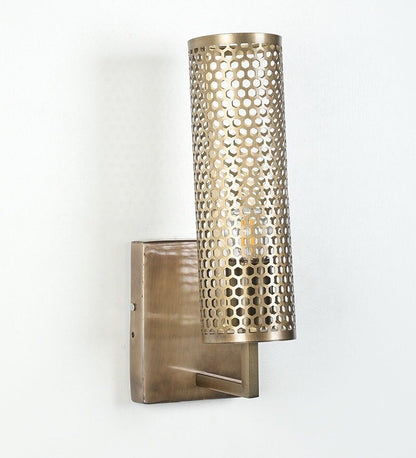 Mullan Antique Brass Metal Wall Light - Stello Light Studio