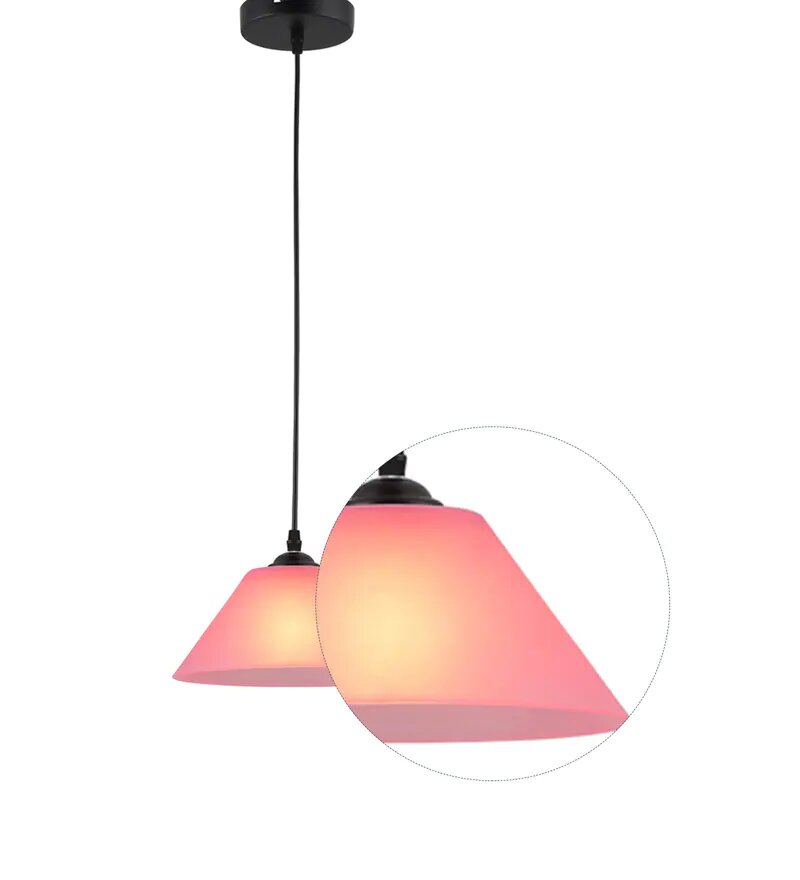 STORB Pink Acrylic Pendant - Stello Light Studio