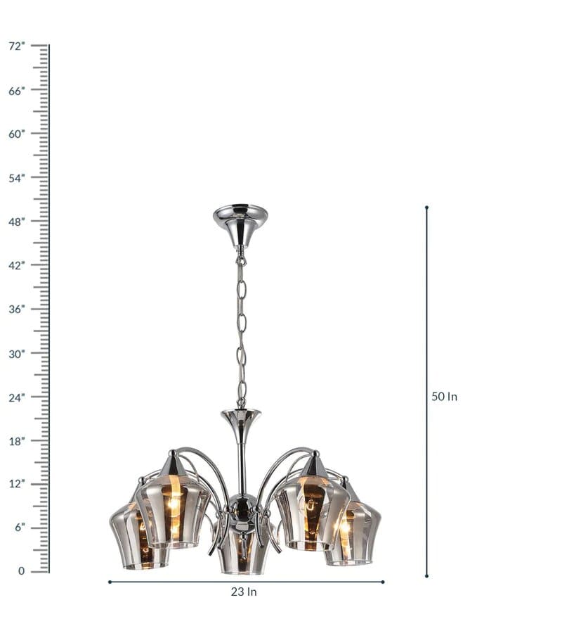 AREEK Chandeliers- 5 Lights - Stello Light Studio