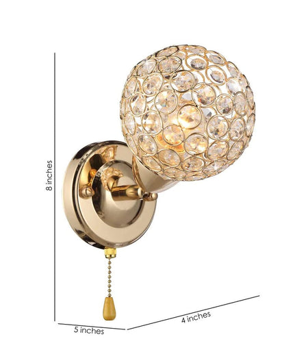 RIBIA Gold Wall Light - Stello Light Studio