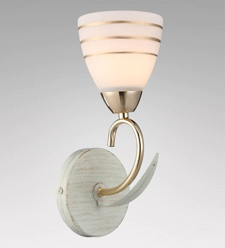 FLOOP Beige Gold Wall Light - Stello Light Studio