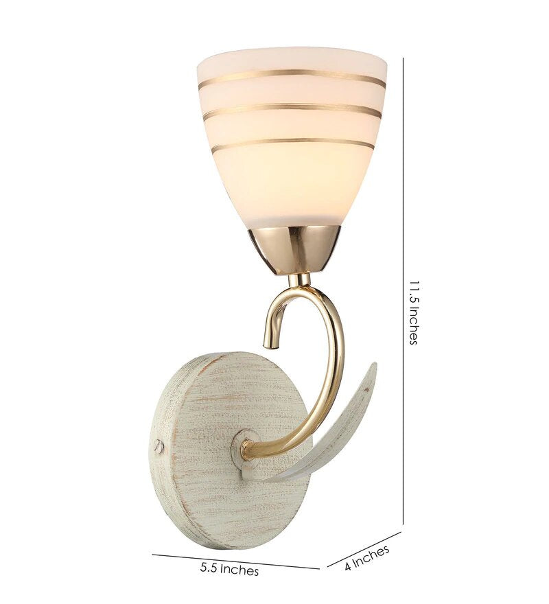 FLOOP Beige Gold Wall Light - Stello Light Studio