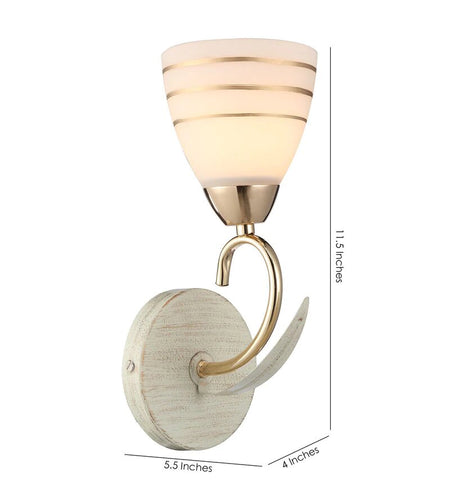 FLOOP Beige Gold Wall Light - Stello Light Studio